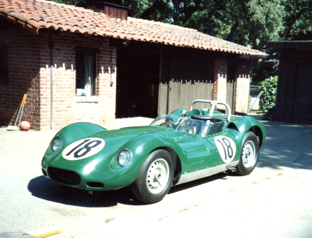 Lister Jag in the yard