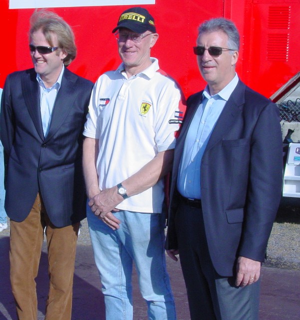 Peter and Ferrari Execs