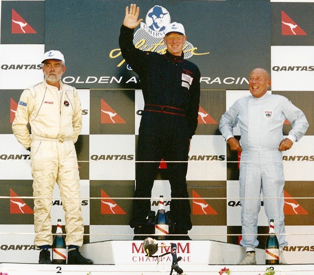 Peter & Stirling Moss at Australian GP